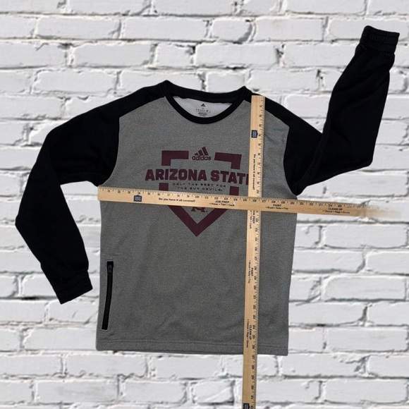 Adidas Arizona State University Sun Devils AEROREADY Long Sleeve Shirt – Size M - Picture 6 of 12